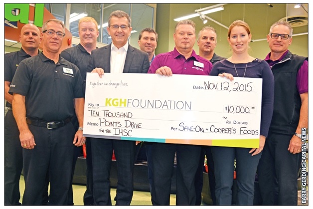 Okanagan Overwaitea Food Group stores raise $10,000 for Kelowna General Hospital