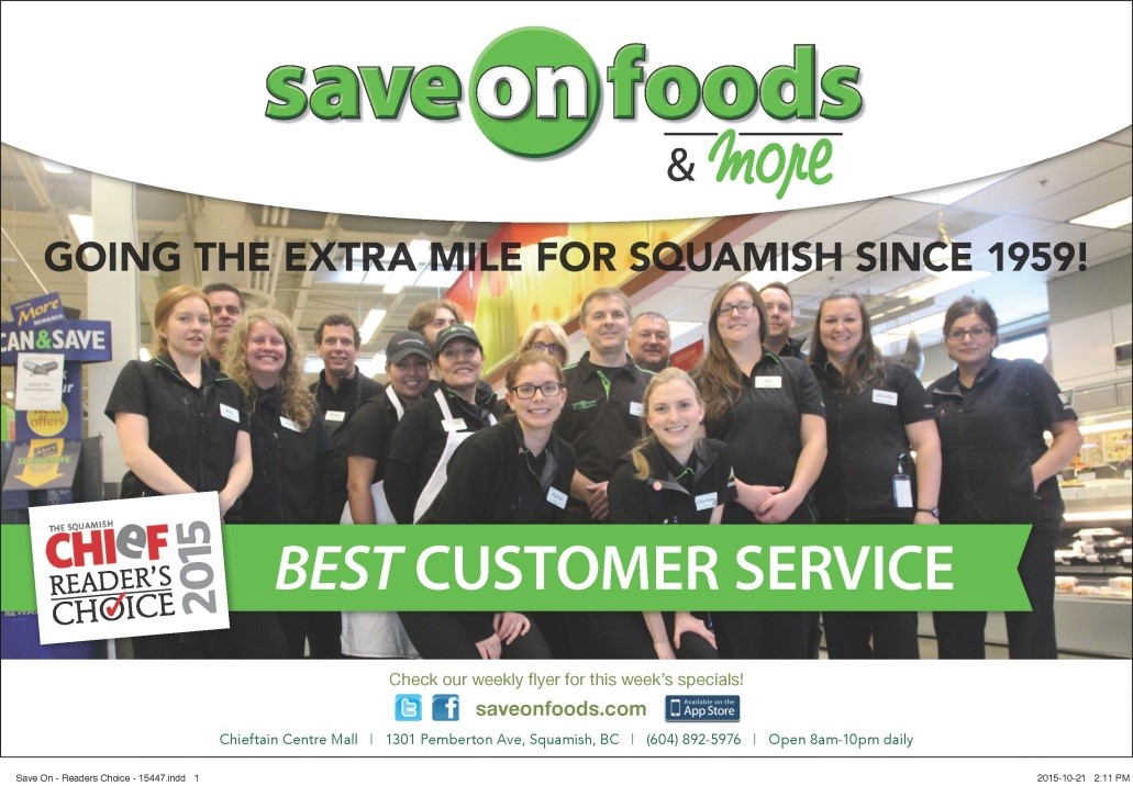 Save-On-Foods, Overwaitea Foods and Cooper’s Foods stores honoured with accolades from their communities