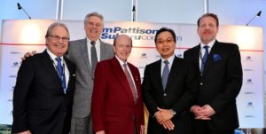 Jim Pattison opens new Port Coquitlam car lot